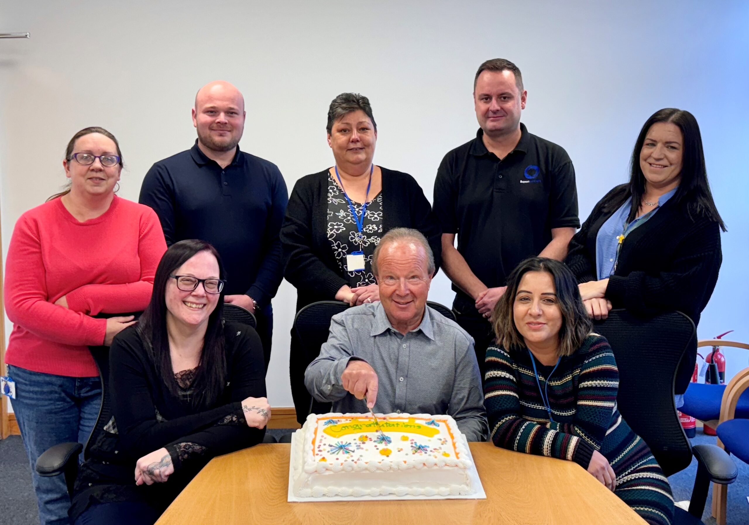 Barron McCann Long service